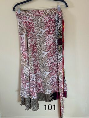 Maxi Reversible Wrap Skirt (14-20)